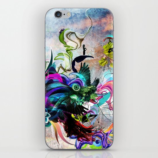 Streaming Eyes iPhone & iPod Skin