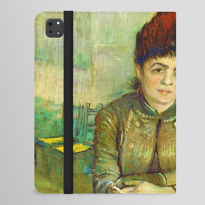 Vincent van Gogh "In the café - Agostina Segatori in Le Tambourin" iPad Folio Case