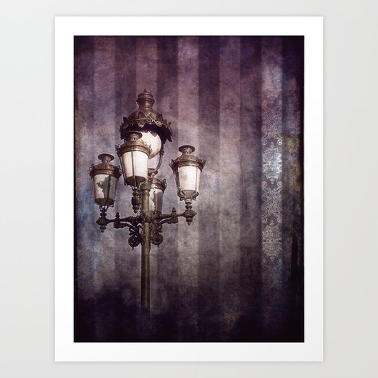 NIGHT IN VENICE Art Print