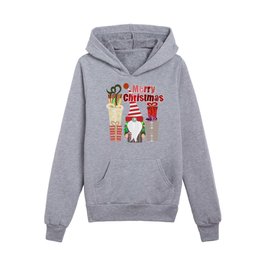 Christmas Elf II "Mery Christmas" Kids Pullover Hoodies