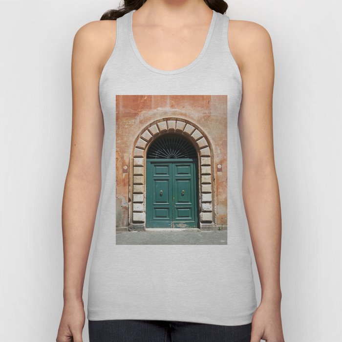 Door in Rome Unisex Tank Top Door in Rome Unisex Tank Top