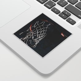 Modern basketball art cx 5 Sticker