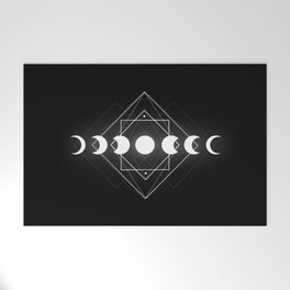 Moon Phases Welcome Mat