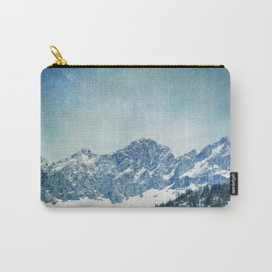 Snow Mountain V3 #society6 #buyart #decor Carry-All Pouch