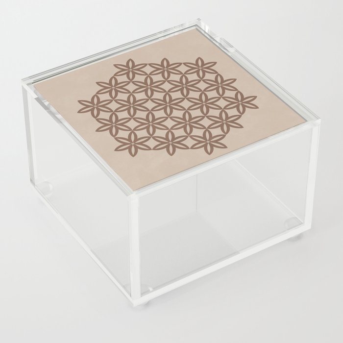 Unity Zen Flowers 3 Acrylic Box