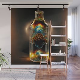 Big Bang in a Bottle Wall Mural
