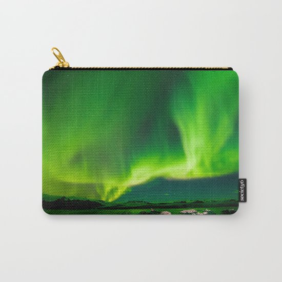 Iceland Northern Lights Carry-All Pouch