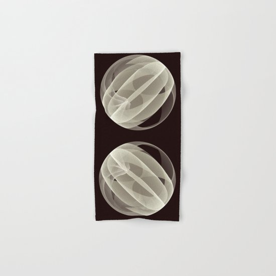 Modern Magic 3D Sphere Hand & Bath Towel