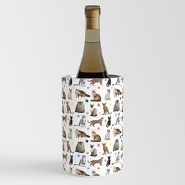 Various Cats Pattern Wine Chiller