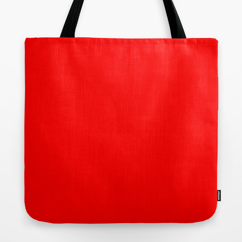 Australian Great Barrier Reef Neon Red Tiger Fish Tote Bag By Podartist Society6