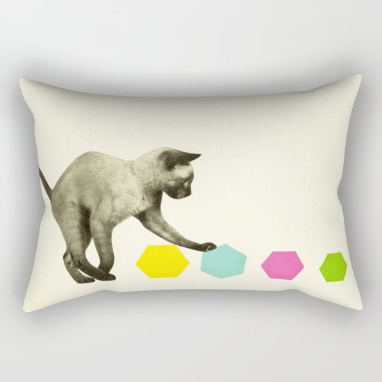 Kitty Cat Rectangular Pillow