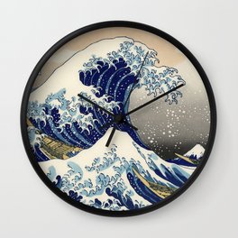 The Great Wave off Kanagawa Wall Clock