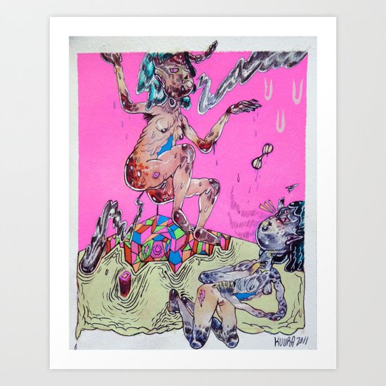 gemini Art Print