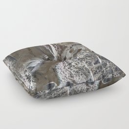 Silver Crystal First Floor Pillow