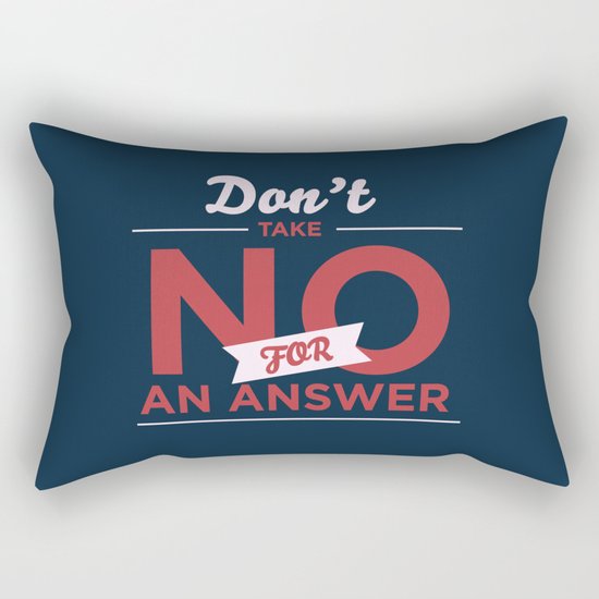 Quote Rectangular Pillow
