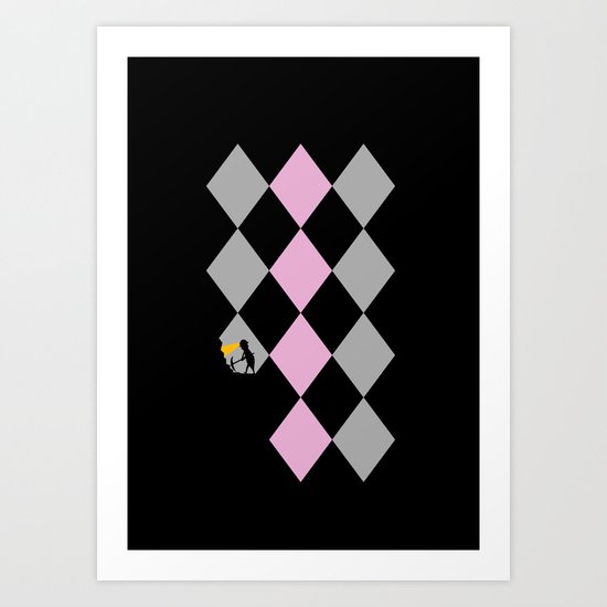 Miner Art Print