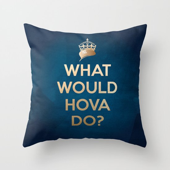 What Would Hova Do? - Jay-Z Throw Pillow