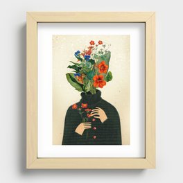 Flower power Recessed Framed Print