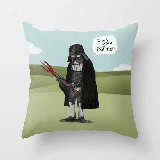 I am your Farmer Throw Pillow