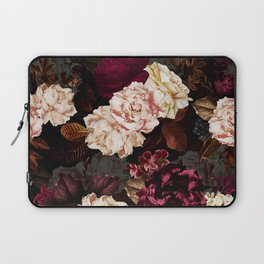 Vintage & Shabby Chic - Midnight Rose and Peony Garden Laptop Sleeve