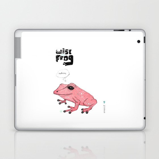 wise frog Laptop & iPad Skin