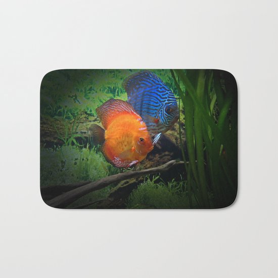 Fishes Bath Mat