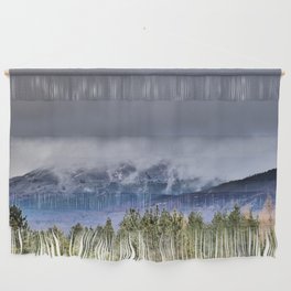 Scottish Highlands Misty Spring Mountain in I Art Wall Hanging