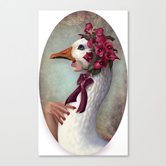 Silly Goose Canvas Print