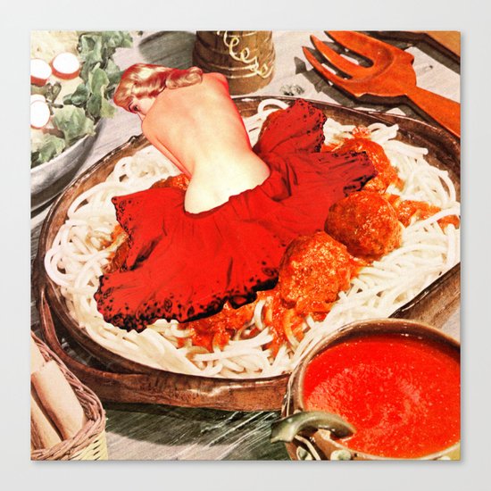 Monthly Sauce Canvas Print