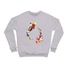 Koi fishes. Japanese style. Watercolor design Crewneck Sweatshirt