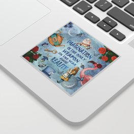 Alice In Wonderland - Imagination Sticker
