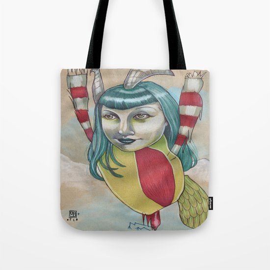 SNOW MONSTER Tote Bag