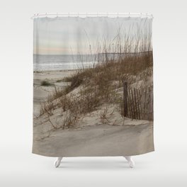 Beach Dunes with Sea Oats Shower Curtain