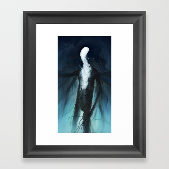 Slender Framed Art Print