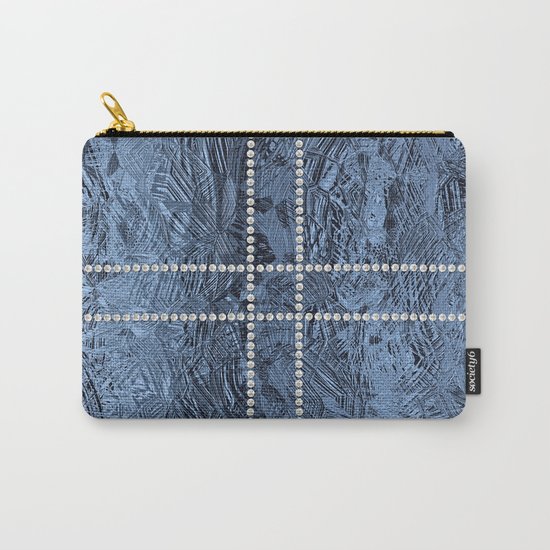 Ocean Blue Pearls Carry-All Pouch