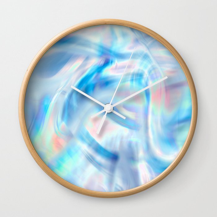 Angelic Warp Wall Clock