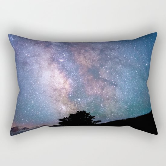 The Night Sky II - glowing stars Rectangular Pillow