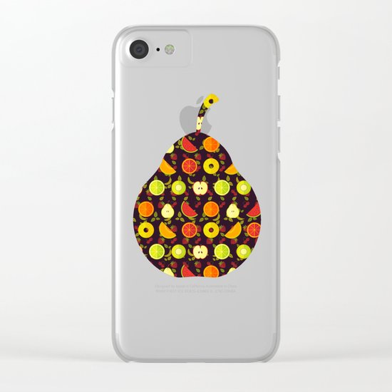 FRUIT Clear iPhone Case