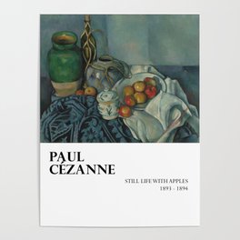 Still life - Paul Cézanne Poster
