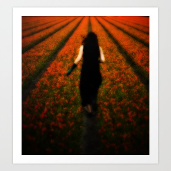 entre la rêve et la réalité Art Print