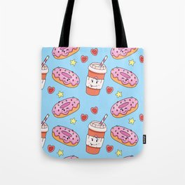 Donut and coffee Tote Bag