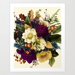 Floral Bouquets no2 Art Print