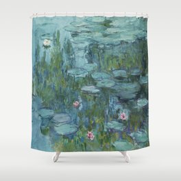 Nympheas, Claude Monet Shower Curtain