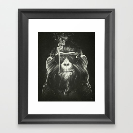 Smoke 'Em If You Got 'Em Framed Art Print