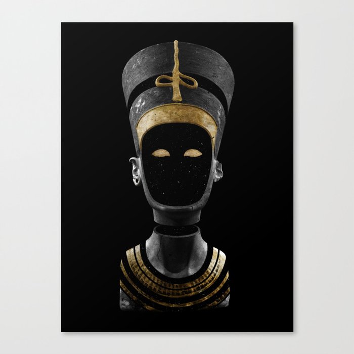 Nefertiti AD (revisited) Canvas Print