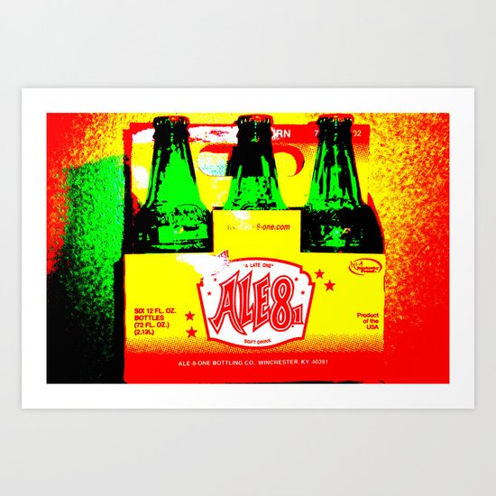 Ale-8-One (6 Pack) Art Print