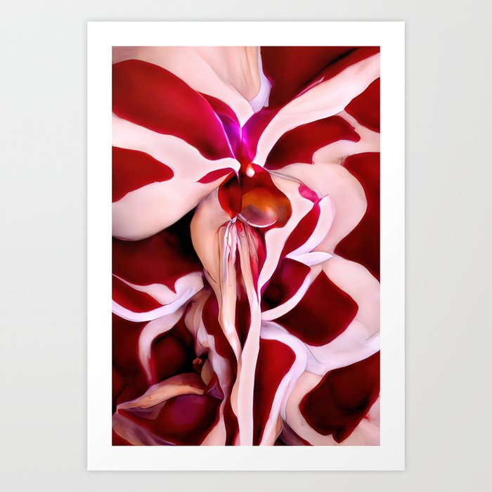 Orchid Fable 09 Art Print