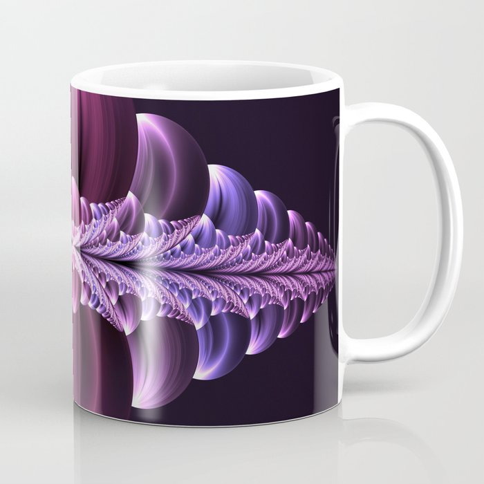 Fantastic Skyline 2, abstract Fractal Art Coffee Mug