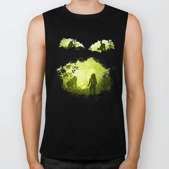 In the Heart of the Jungle Biker Tank