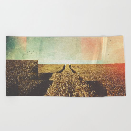Fractions A11 Beach Towel